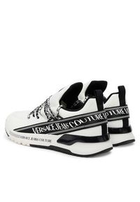 Versace Jeans Couture Sneakersy 79YA3SA3 Biały. Kolor: biały. Materiał: materiał #6