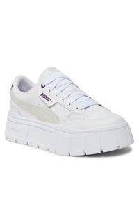 Puma Sneakersy Mayze Stack Wns 384363 17 Biały. Kolor: biały. Materiał: skóra