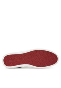 TOMMY HILFIGER - Tommy Hilfiger Sneakersy Premium Dress Cupsole FM0FM05573 Khaki. Kolor: brązowy. Materiał: zamsz, skóra #5