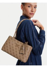 Guess Torebka Meridian II HWSG69 74090 Beżowy. Kolor: beżowy. Materiał: skórzane #1