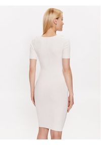 Marciano Guess Sukienka dzianinowa 3YGK01 5613Z Biały Bodycon Fit. Kolor: biały. Materiał: wiskoza. Typ sukienki: bodycon #3