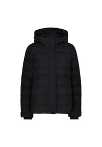 Kurtka ocieplana damska CMP 35K3666 Fix Hood. Kolor: wielokolorowy, szary, czarny. Sport: turystyka piesza #1