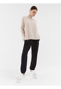 Weekend Max Mara Sweter Eridani 2353663133 Beżowy Oversize. Kolor: beżowy. Materiał: wełna