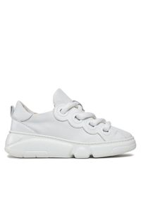 AGL Sneakersy Magic Bubble D938049PGSOFTY0102 Biały. Kolor: biały. Materiał: skóra