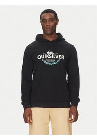 Quiksilver Bluza EQYFT05089 Czarny Regular Fit. Kolor: czarny. Materiał: bawełna