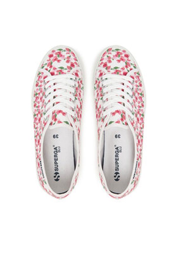 Superga Tenisówki S71472W Różowy. Kolor: różowy. Materiał: materiał