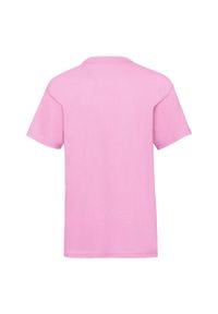 FRUIT OF THE LOOM - Koszulka Dziecięca Valueweight. Kolor: różowy