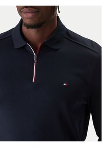 TOMMY HILFIGER - Tommy Hilfiger Polo MW0MW42808 Granatowy Regular Fit. Typ kołnierza: polo. Kolor: niebieski. Materiał: bawełna #2