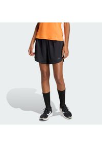 Adidas - Szorty Pacer Workout Waffle. Kolor: czarny. Technologia: ClimaCool (Adidas). Sport: fitness #1