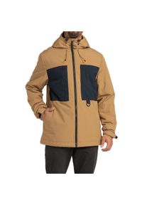 Kurtka zimowa męska Billabong Canyon techniczna. Kolor: czarny, brązowy, wielokolorowy. Sezon: zima. Sport: turystyka piesza #1