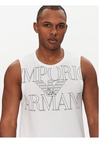 Emporio Armani Underwear Tank top EM000572 AF12326 U0002 Biały Regular Fit. Kolor: biały. Materiał: bawełna