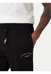 Jack & Jones Spodnie dresowe Jpstgordon 12289724 Czarny Regular Fit. Kolor: czarny. Materiał: bawełna #3