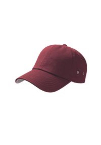 ATLANTIS - Czapka Baseballowa Chino Action 6 Panel. Kolor: czerwony, brązowy, wielokolorowy