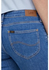 Lee jeansy SCARLETT MID LEXI damskie medium waist. Kolor: niebieski #4