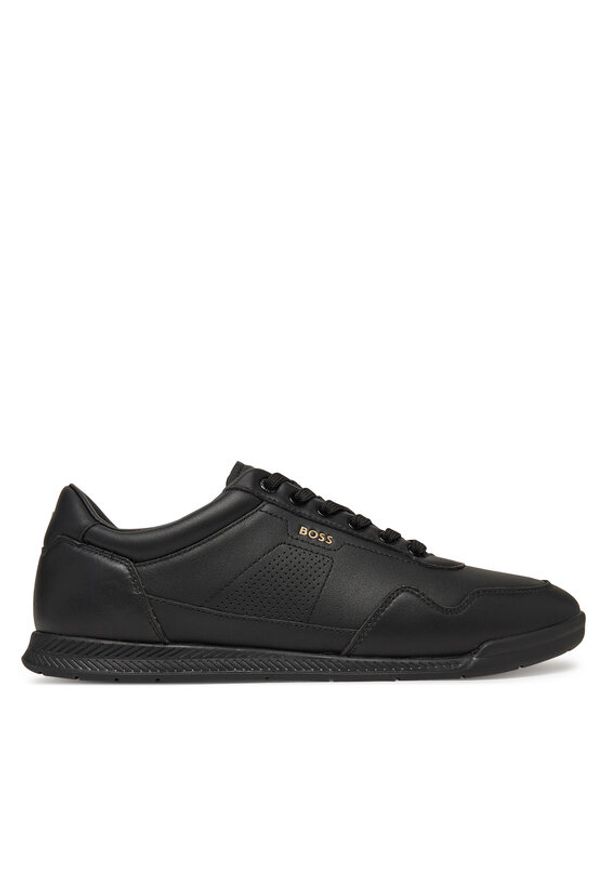 BOSS Sneakersy Titanium Sl 50542099 Czarny. Kolor: czarny. Materiał: skóra
