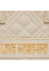 Love Moschino - LOVE MOSCHINO Torebka JC4016PP1ILA0110 Écru. Materiał: skórzane