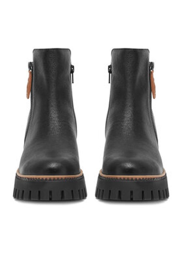 Lasocki Botki CEO-ZUMBA WI23-ZUMBA-03 Czarny. Kolor: czarny. Materiał: skóra