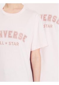 Converse T-Shirt Unisex All Star 10024566-A09 Różowy Regular Fit. Kolor: różowy. Materiał: bawełna