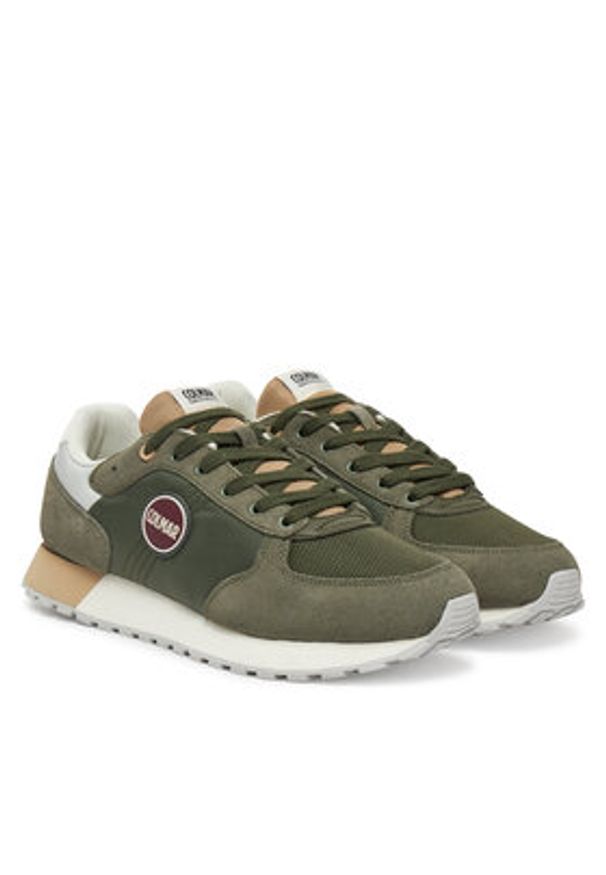 Colmar Sneakersy Travis SS25/063 Brązowy. Kolor: brązowy. Materiał: zamsz, skóra