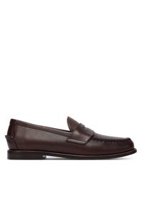 Polo Ralph Lauren Mokasyny 803978015001 Brązowy. Kolor: brązowy. Materiał: skóra