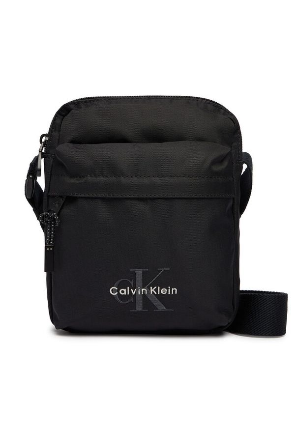 Saszetka Calvin Klein. Kolor: czarny