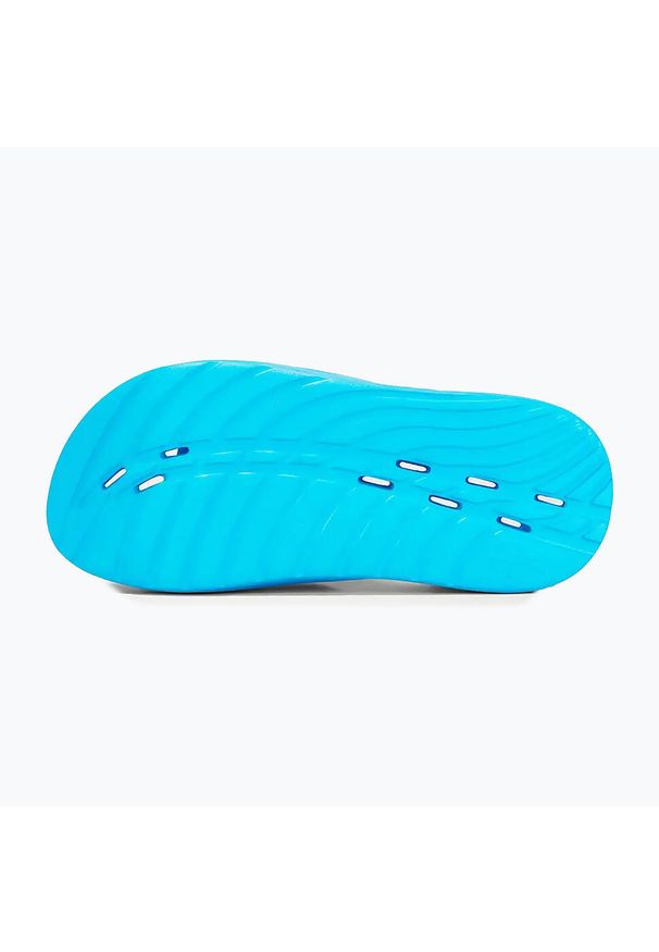 Klapki basenowe męskie Speedo Slides. Kolor: biały, wielokolorowy, niebieski