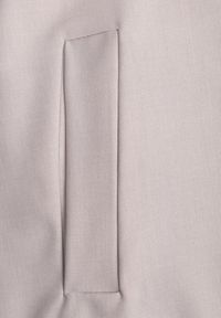 Renee - Beżowa Dwurzędowa Kamizelka Oversize o Garniturowym Kroju Edoriela. Kolor: beżowy. Materiał: poliester, koronka #8