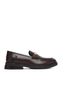 U.S. Polo Assn. Loafersy EO-ALYA001W/6L1 Brązowy ciemny. Kolor: brązowy. Materiał: skóra #1