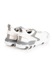 Geox Sneakersy "Grecale B" | U028ZA 08522 | Grecale B | Mężczyzna | Biały, Szary. Kolor: biały, wielokolorowy, szary. Materiał: materiał, skóra. Wzór: aplikacja #5