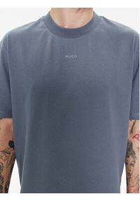 Hugo T-Shirt Dapolino 50488330 Niebieski Relaxed Fit. Kolor: niebieski. Materiał: bawełna #4
