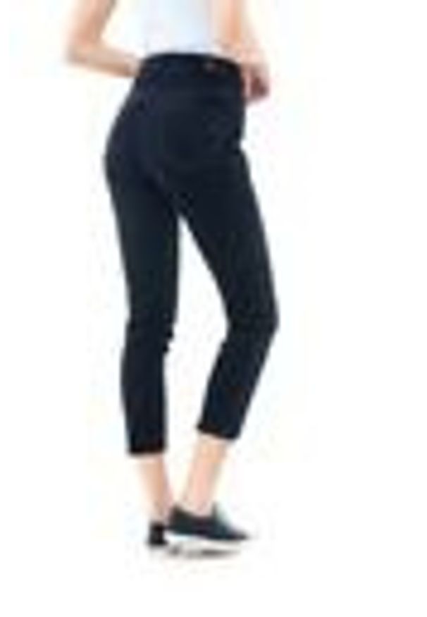 Wrangler - WRANGLER ANKLE SKINNY DAMSKIE SPODNIE JEANSOWE JEANSY BLACK W222FP100 112127766