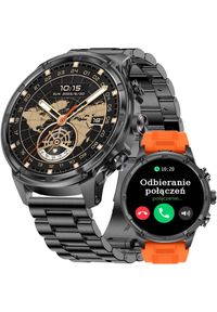 Smartwatch JG Smart SMARTWATCH męski GRAVITY POŁĄCZENIA SMS PULS POMIAR STRESU. Rodzaj zegarka: smartwatch #1