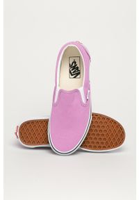 Vans - Tenisówki. Nosek buta: okrągły. Kolor: fioletowy. Materiał: guma