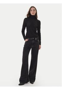 Pinko - PINKO Bluzka Rufina 105979 A2YI Czarny Regular Fit. Kolor: czarny. Materiał: syntetyk