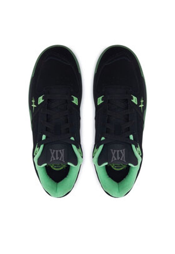 K1X Sneakersy Glide GK 10840061 Czarny. Kolor: czarny. Materiał: zamsz, skóra