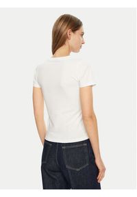 Guess Jeans T-Shirt W5RI52 J1314 Biały Regular Fit. Kolor: biały. Materiał: bawełna #2