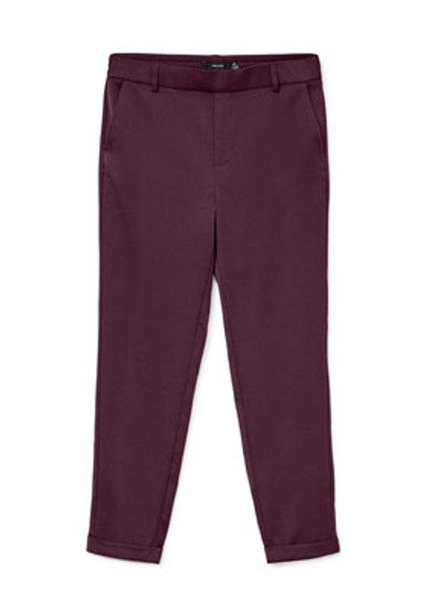 Vero Moda Chinosy Maya 10225280 Fioletowy Regular Fit. Kolor: fioletowy. Materiał: syntetyk, wiskoza