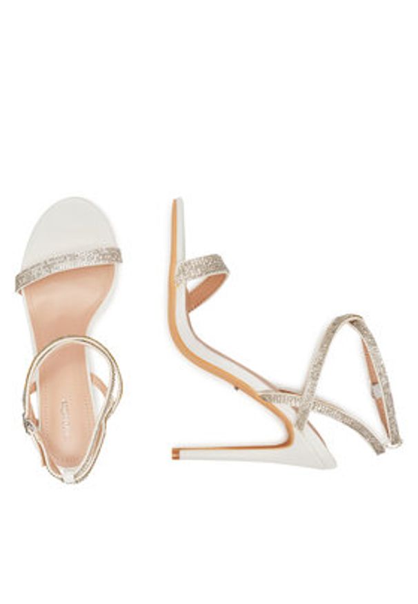 DeeZee Sandały LB56-01 Biały. Kolor: biały. Materiał: syntetyk, materiał