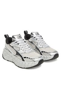 EA7 Emporio Armani Sneakersy X8X238 XK431 MZ163 Srebrny. Kolor: srebrny. Materiał: materiał #5