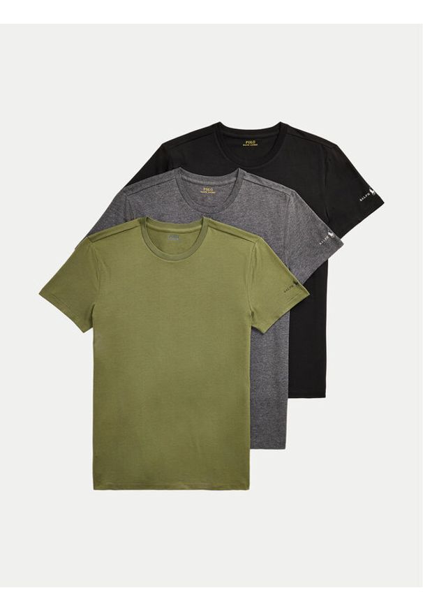 Polo Ralph Lauren Komplet t-shirtów 714965508003 Kolorowy Slim Fit. Typ kołnierza: polo. Materiał: bawełna. Wzór: kolorowy