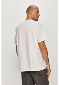 Levi's® - Levi's - T-shirt 16143.0083-Neutrals. Okazja: na spotkanie biznesowe. Kolor: biały. Materiał: dzianina. Wzór: nadruk. Styl: biznesowy #3