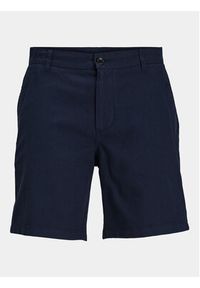 Jack & Jones Szorty materiałowe Stace 12248627 Granatowy Tapered Fit. Kolor: niebieski. Materiał: bawełna #5