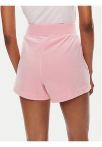 Juicy Couture Szorty sportowe Eve JCCH121001 Różowy Slim Fit. Kolor: różowy. Materiał: syntetyk