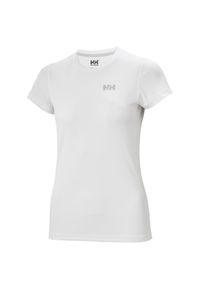 Koszulka damska Helly Hansen Lifa Active Solen. Kolor: biały. Materiał: tkanina. Sport: turystyka piesza #1