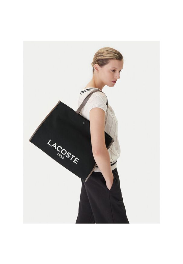 Torebka Lacoste. Wzór: kolorowy