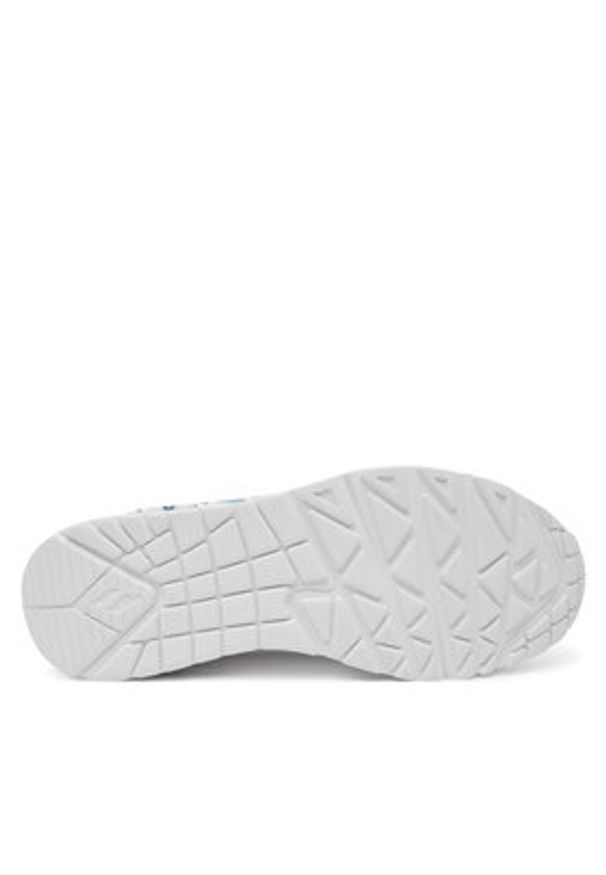 skechers - Skechers Sneakersy Uno - Spread the Love 155507/WBL Biały. Kolor: biały. Materiał: skóra