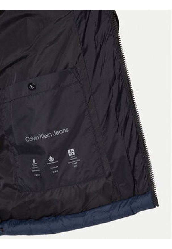 Calvin Klein Jeans Kurtka zimowa LV04RD527G Czarny Regular Fit. Kolor: czarny. Materiał: syntetyk. Sezon: zima