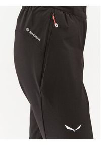 Salewa Spodnie outdoor 028705 Czarny Regular Fit. Kolor: czarny. Materiał: syntetyk. Sport: outdoor #4