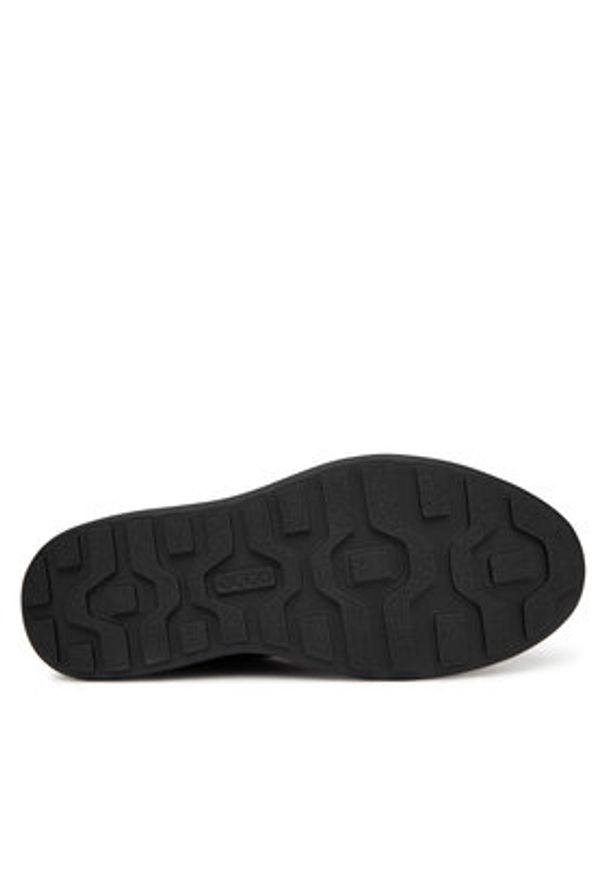 ecco - ECCO Sneakersy 52280451052 Czarny. Kolor: czarny. Materiał: skóra