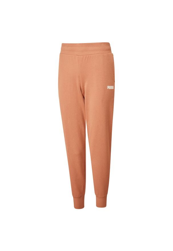 Puma Spodnie Ess Closed 84720646. Kolor: brązowy. Długość: długie